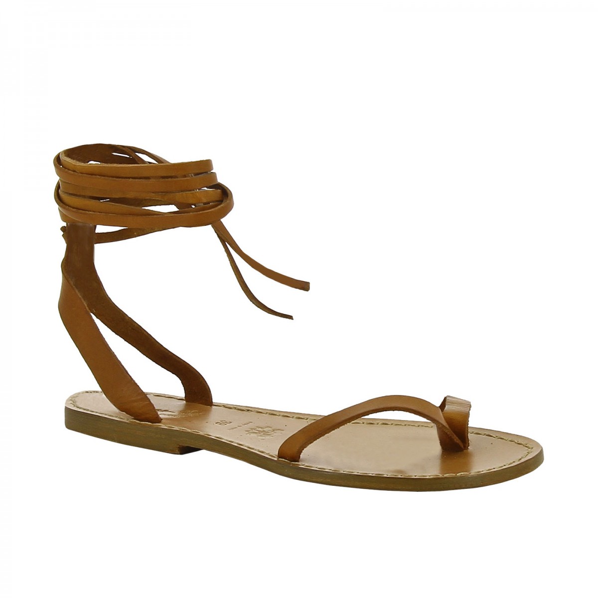tan strappy sandals