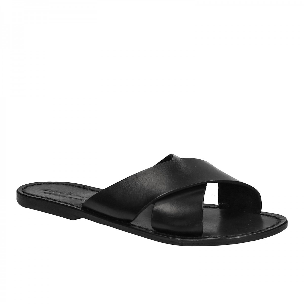 Chloé Kacey Braided Woven Leather Footbed Slides in Black Leather Sand –  AvaMaria