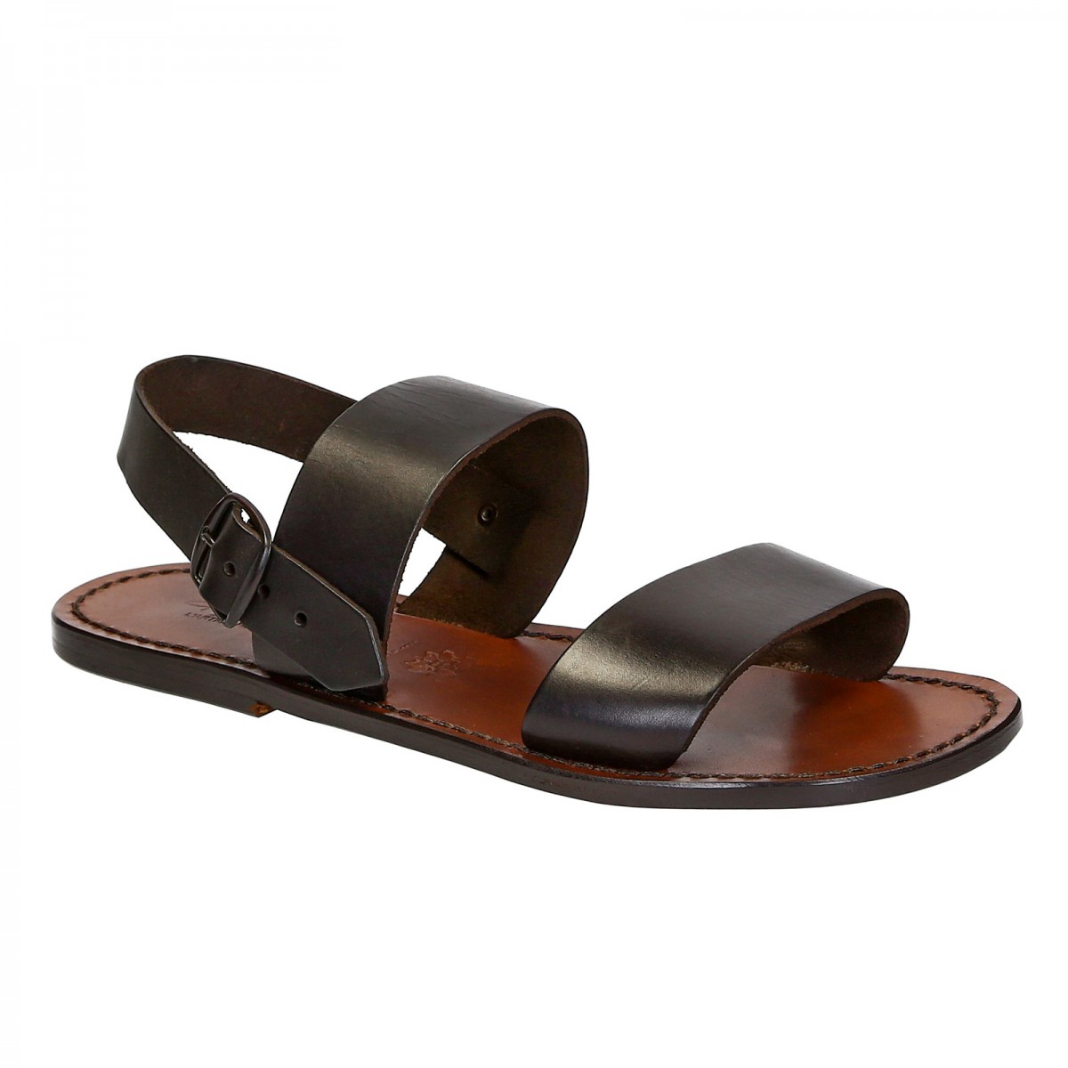 mens strappy leather sandals