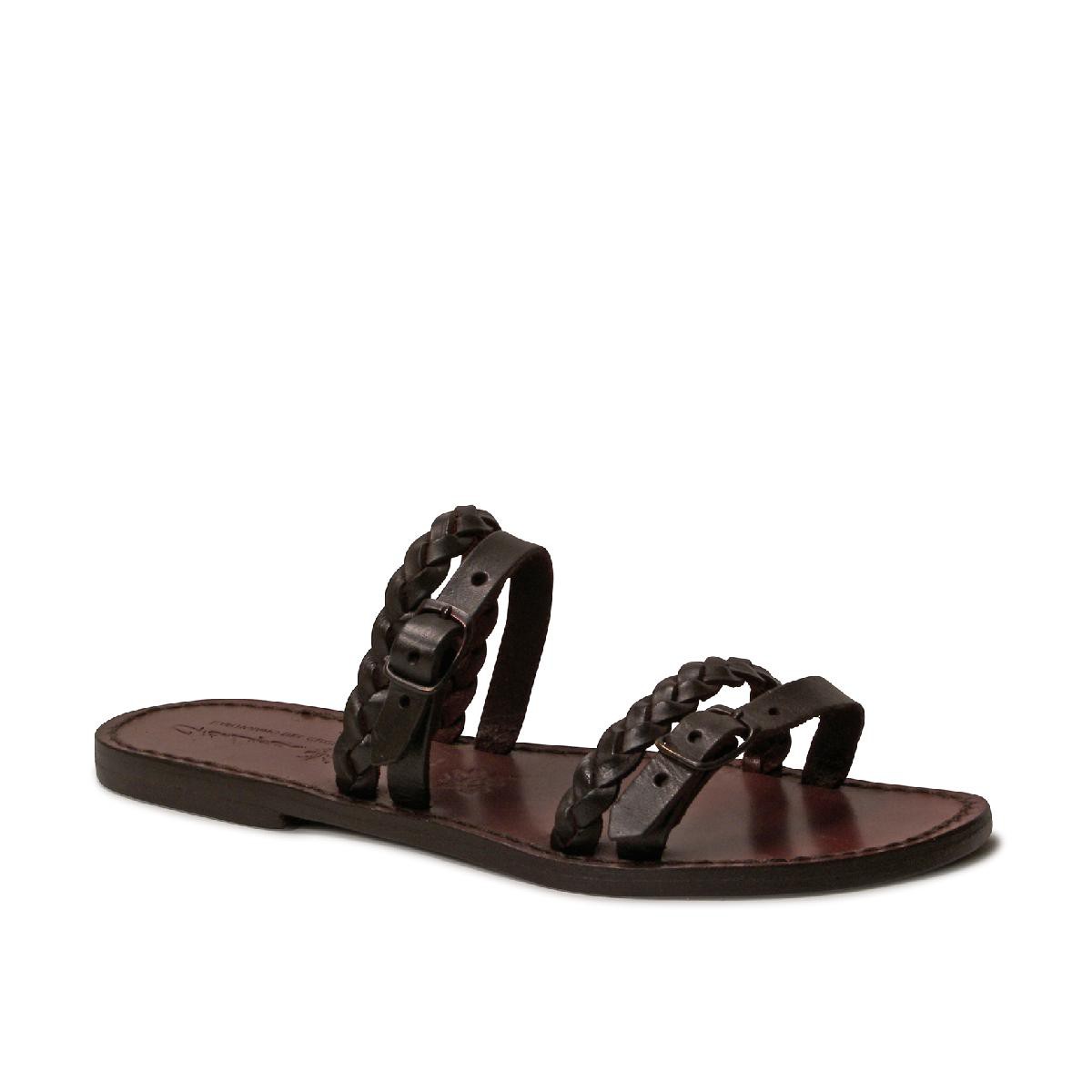 K. Jacques Braided Leather Thong Sandals - Farfetch