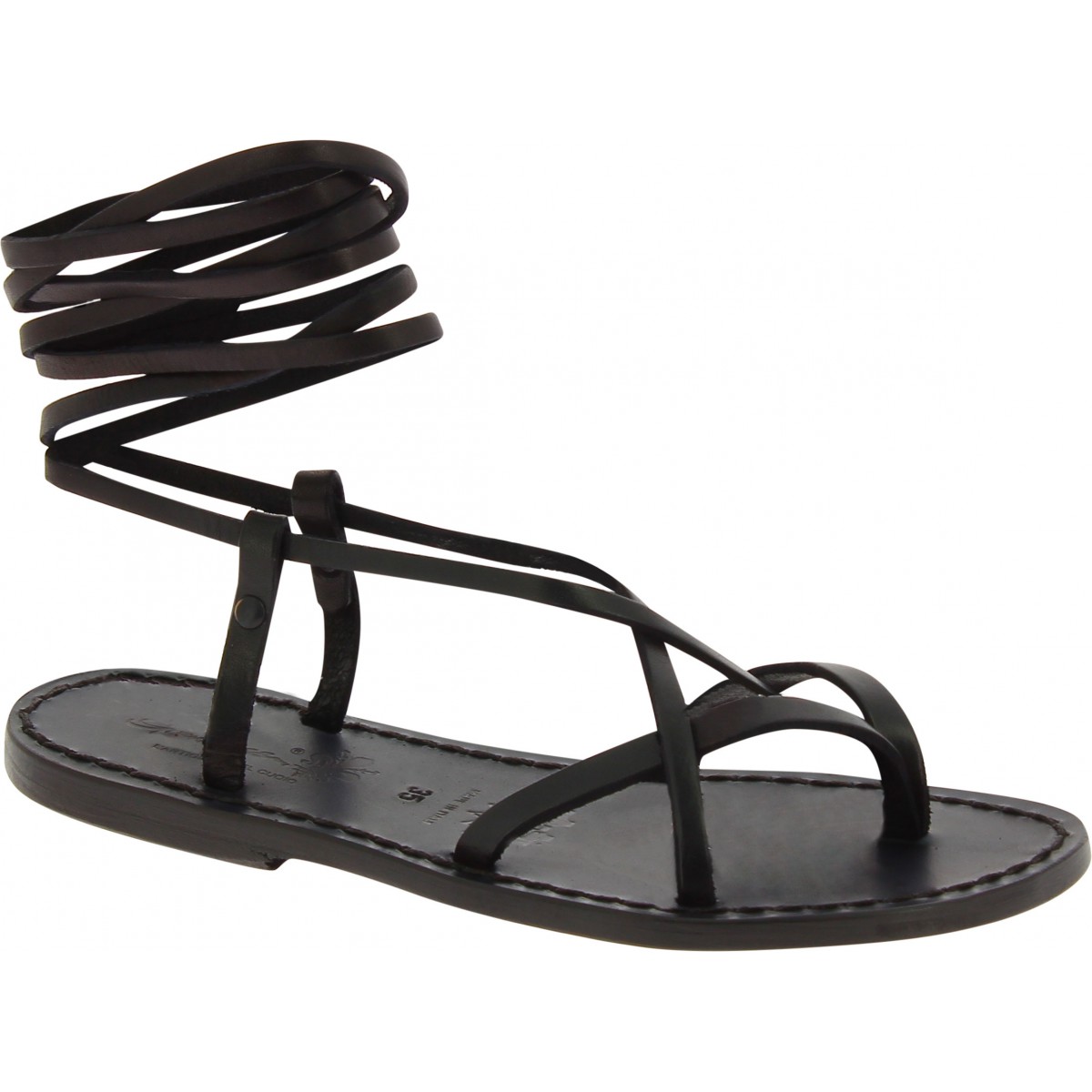 Buy black flat sandals for ladies cheap online