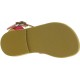 Attica Persephone Sandali gladiatore da bambino in pelle nubuck marrone chiusura con fibbia