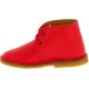 Bottines enfant en cuir fuchsia fait main en Italie