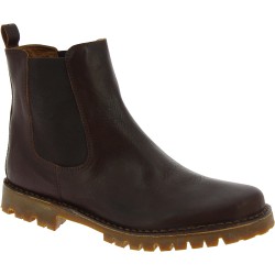 Chelsea ankle boot in dark brown Vibram sole | The leather craftsmen