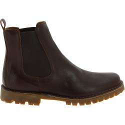 Men's chelsea ankle boot in leather and Vibram sole | leather craftsmen