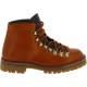 Women's mountain boot in vegetable-tanned leather in tan color